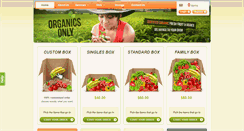 Desktop Screenshot of organicsonly.com.au